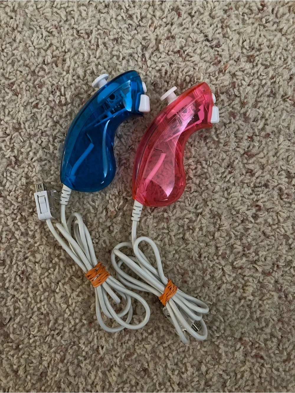 Wii/Wii U Rock Candy Nunchuks - Blue and Pink